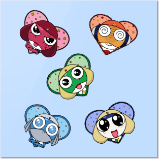 Space frogs in love 2.0. Posters and Art